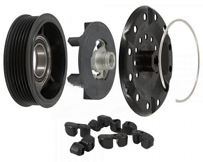 Муфта кондиционера Toyota Yaris, Auris, Corolla; Dodge Caliber 1.8L, 2.0L (2006-2009); Jeep Patriot (Liberty) 2.4, Compass 2.4 (2006-2010); фотография №1