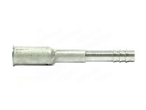Фитинг 8мм, G6, 180 градусов, быстросъемный, ответная часть, алюминиевый