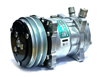 Компрессор кондиционера SANDEN 5S14 S6626, 12V; фотография №1