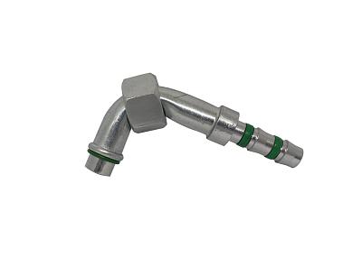 Фитинг O-Ring 13мм, G10, 90 градусов, аналог Manuli; фотография №1