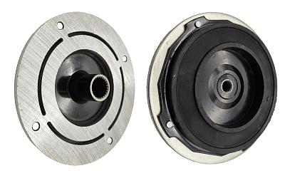 Прижимная пластина компрессора кондиционера Denso 7SAS17C, 7SES17C, 6SAS14C, 6SAS14H - 102мм; фотография №1