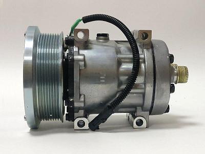 Компрессор кондиционера SD7H15 U4498, 24V; фотография №2