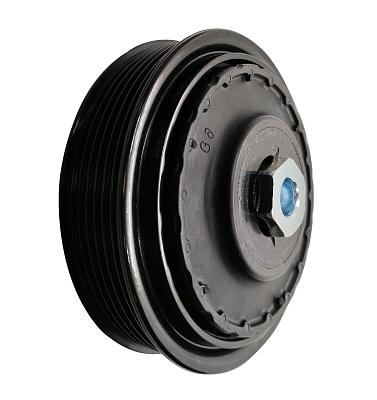 Муфта компрессора кондиционера 8831042560, 8831033350 для Toyota Rav4 XA50 2.0, 2.5; Toyota Camry XV70 рест. 2.0, 2.5 (2021-2024); Lexus ES200, ES250; фотография №1