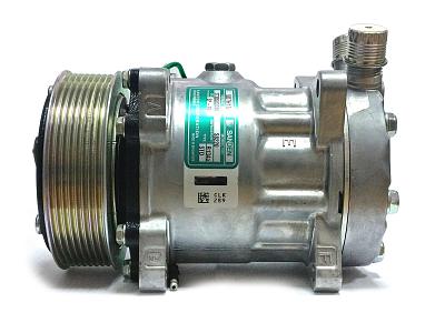 Компрессор кондиционера SANDEN 7H15 S8240, S6038, 24V; фотография №2